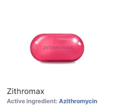 Zithromax pill